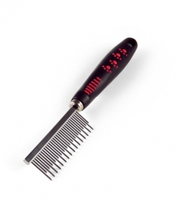 Fine and wide toothed comb