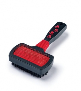 Combo slicker brush